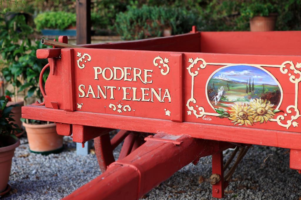Podere Sant'Elena San Gimignano Eksteriør bilde